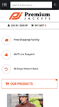 Mobile Screenshot of premiumjackets.com